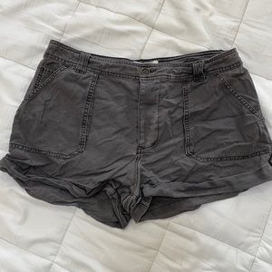 Gray Abercrombie Shorts